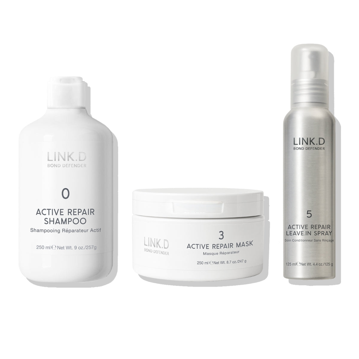 Kit Capilar Reconstrucción Paso 0, 3 y 5 Link D