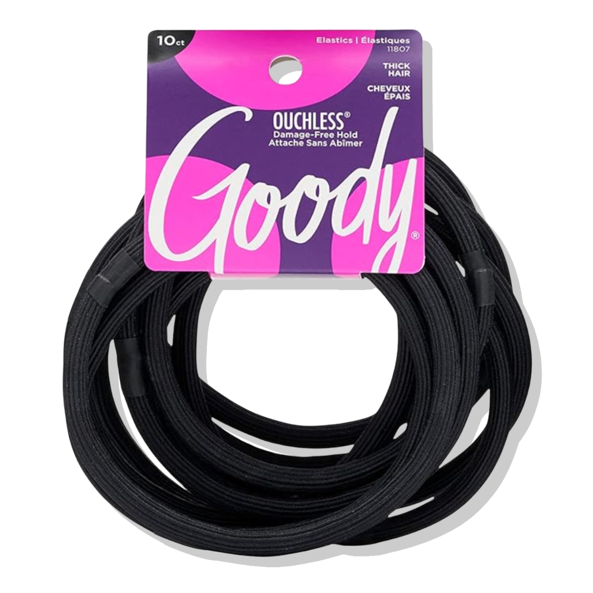 Pack Elásticos Ouchless Negro Goody