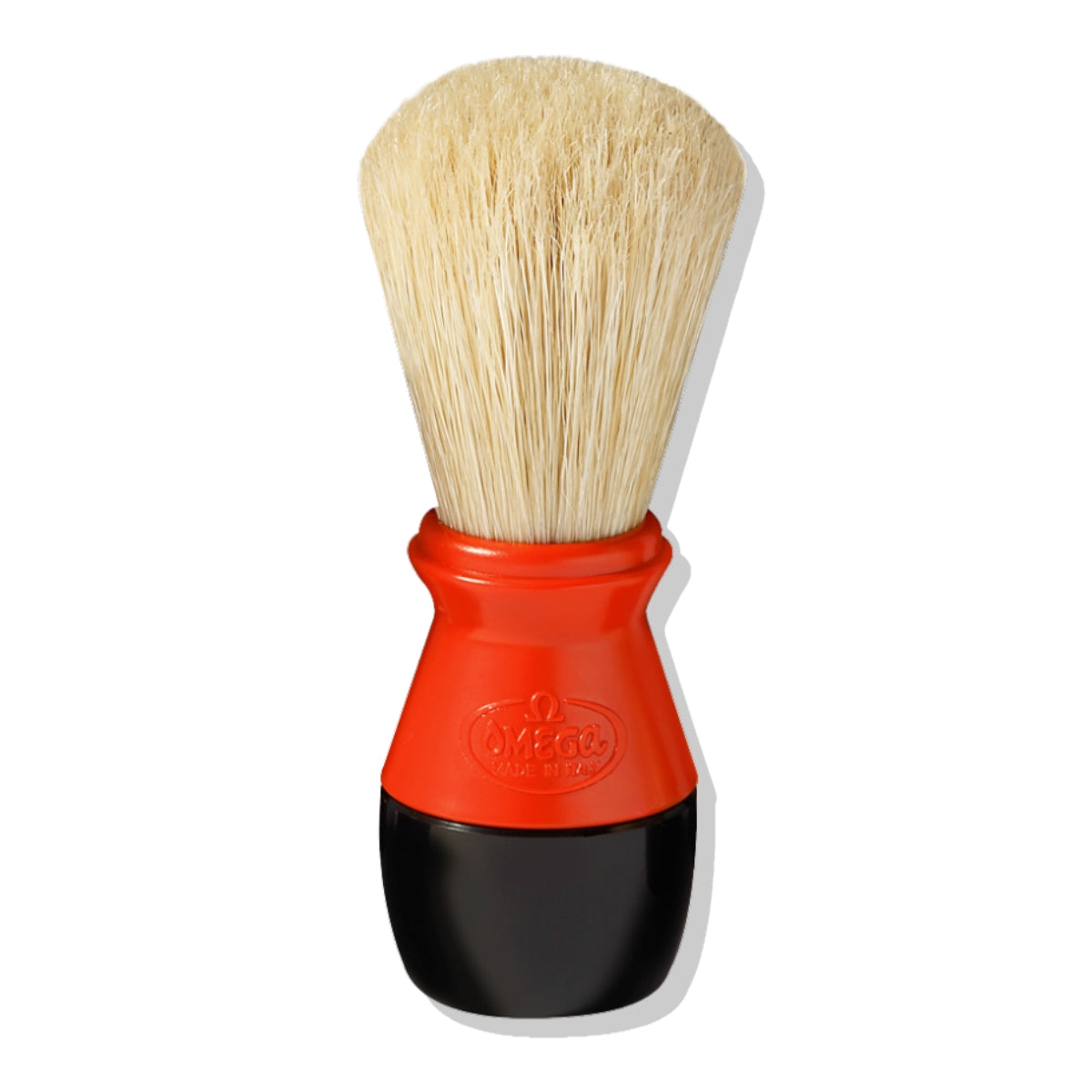 Hisopo De Afeitar Cerda De Jabalí Mango Bicolor Omega