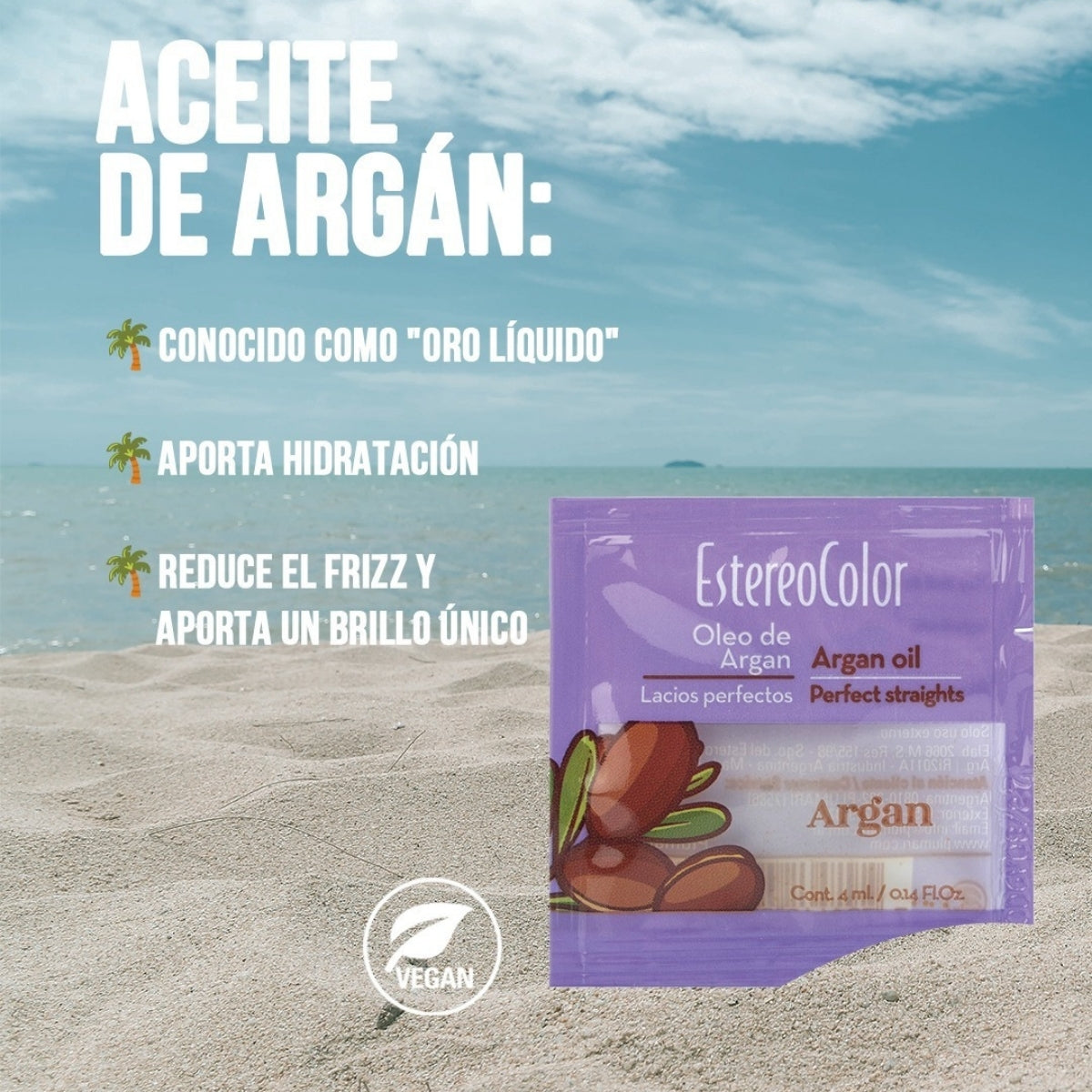 Óleo De Argán Antifrizz Estereocolor