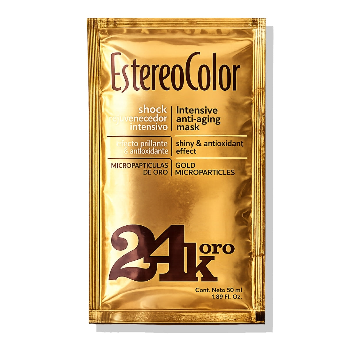 Mascarilla Capilar Shock Oro 24K Estereocolor