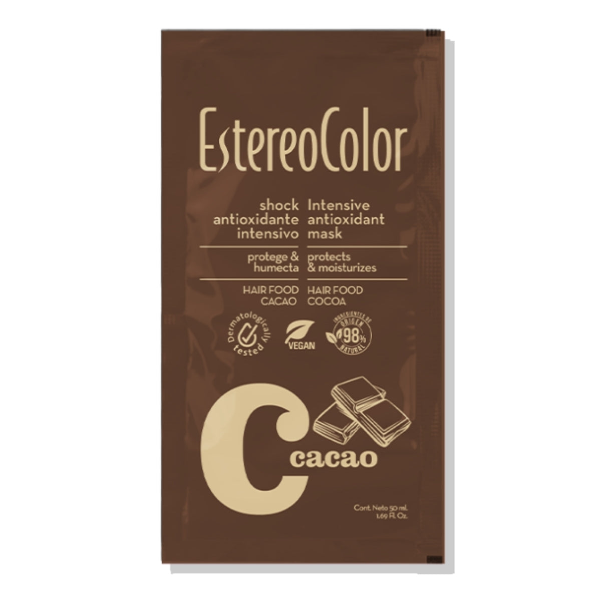 Mascarilla Capilar Shock Cacao Estereocolor