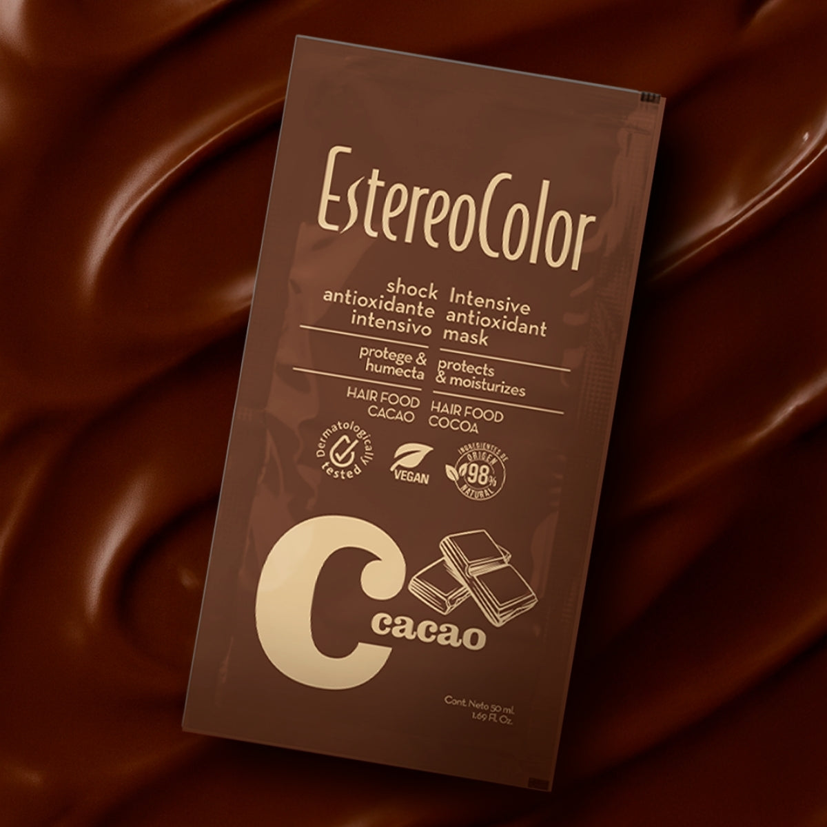 Mascarilla Capilar Shock Cacao Estereocolor