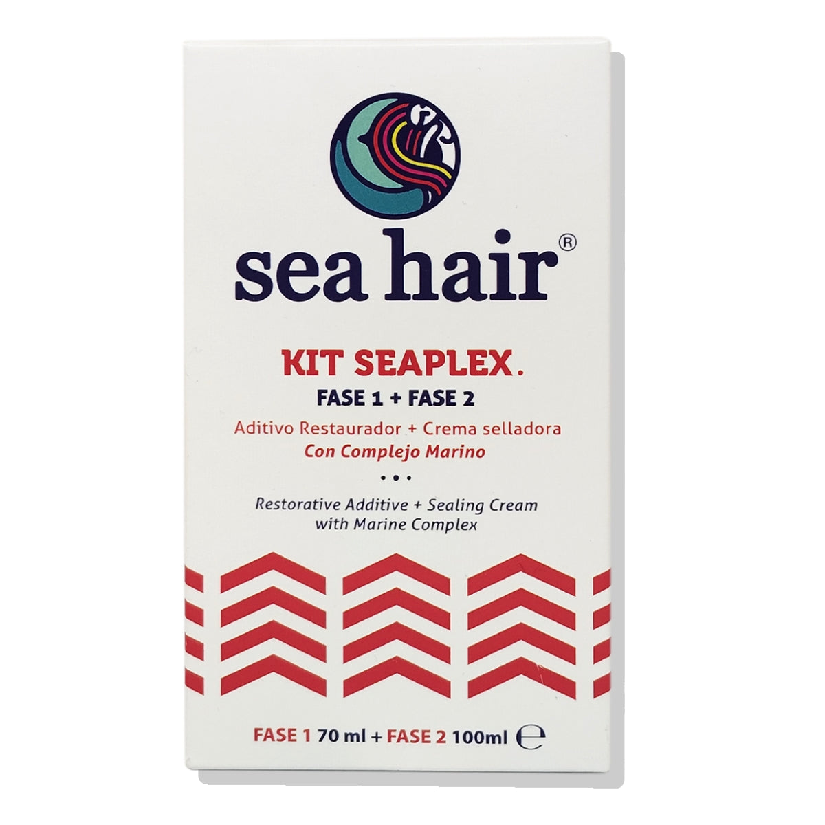 Kit Reestructurante Fase 1 Fase 2 Seaplex Sea Hair