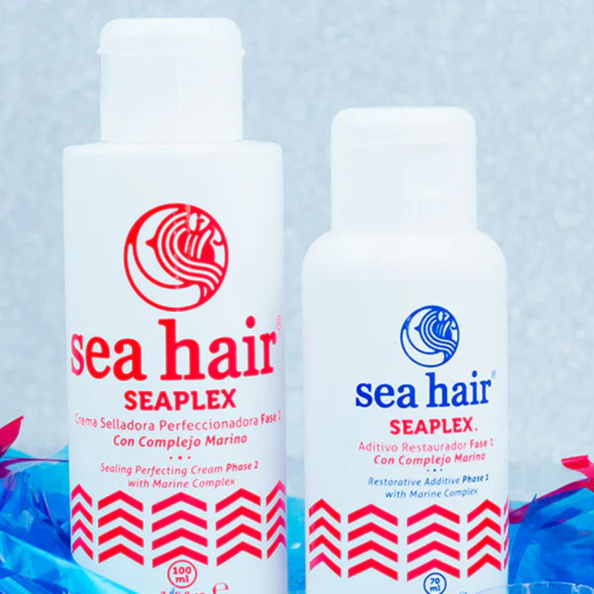 Kit Reestructurante Fase 1 Fase 2 Seaplex Sea Hair