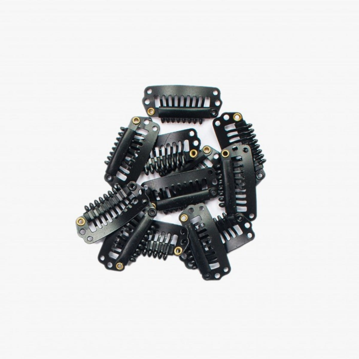 Pinza Extension Micropinza Black 12Pc 9T-B Seiseta