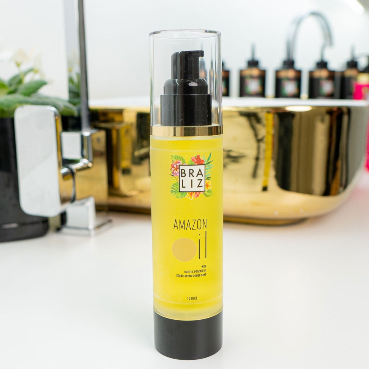 Sérum Capilar Restauración Profunda Amazónico Cabello Alisado 100ml Braliz