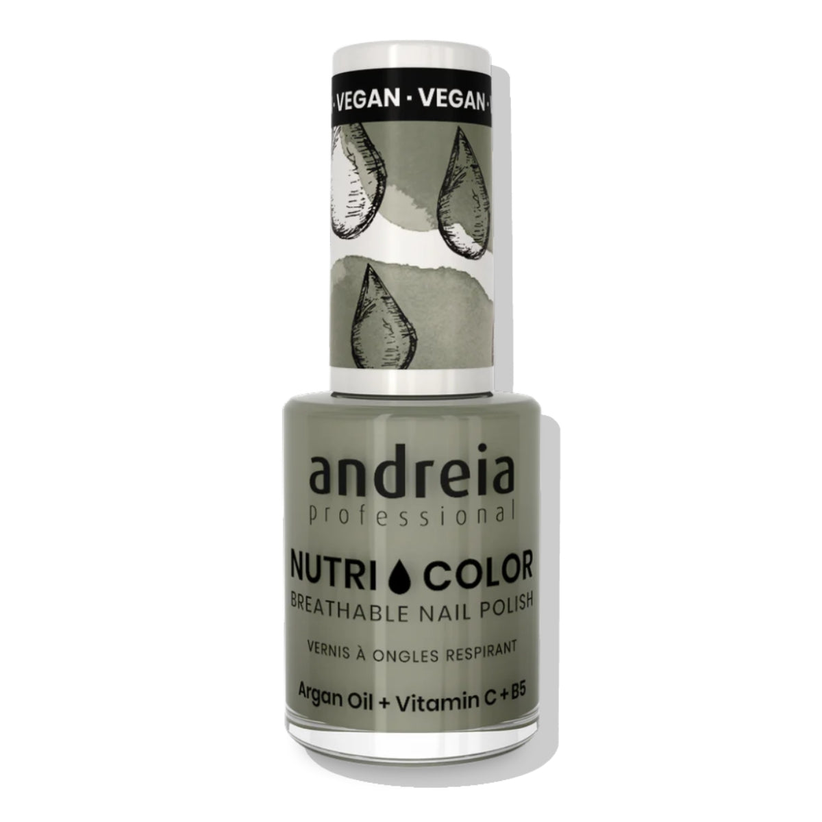 Esmalte Tradicional Con Aceite de Argán, Vitamina C y B5 Nutricolor Andreia