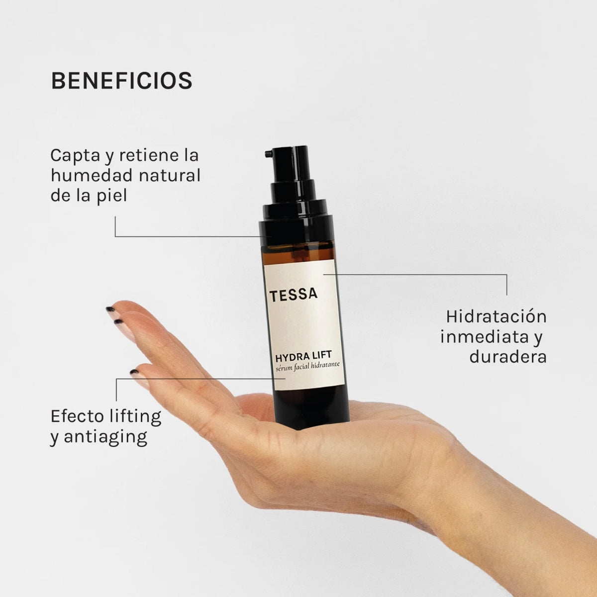 Sérum Facial Hidrante y Antiage Tessa