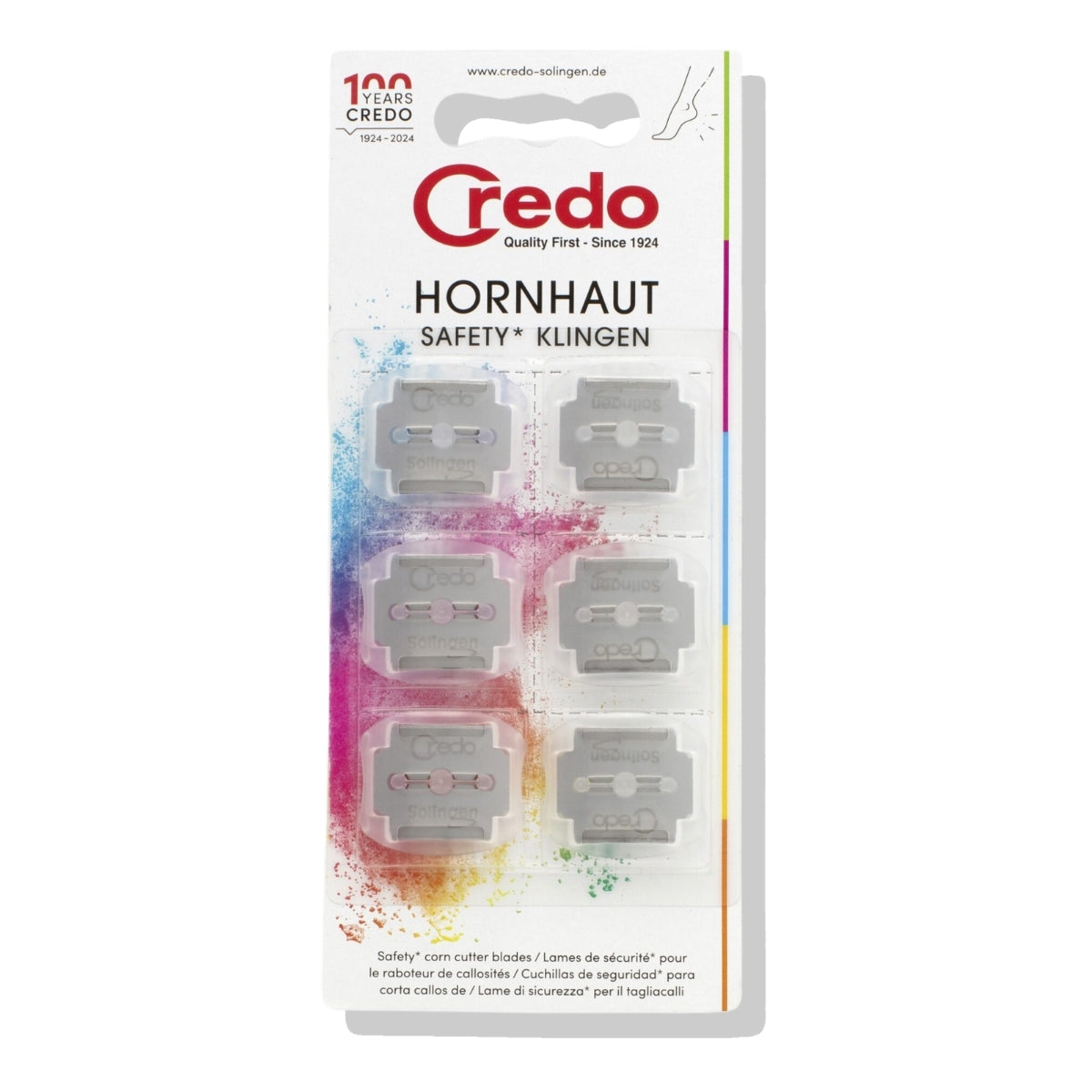 Repuesto Lima Para Pies Hoja Corta Callos Con Protección Credo