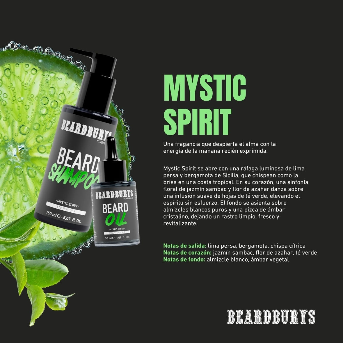 Óleo Barba Mystic Spirit Beardburys