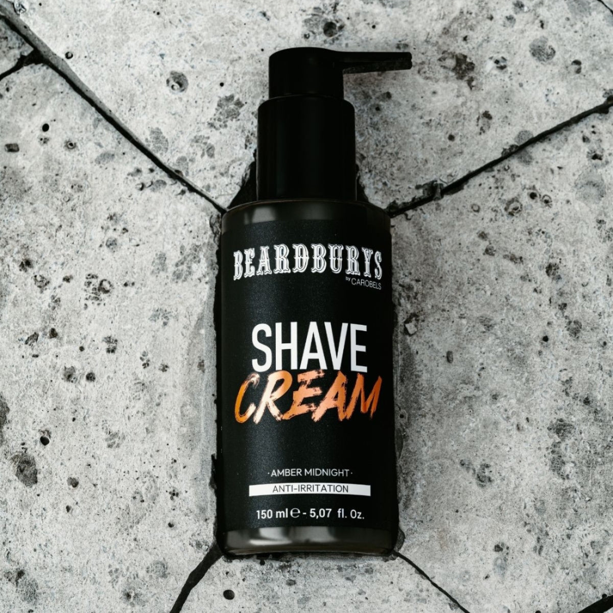 Crema Para Afeitar Amber Midnight Beardburys