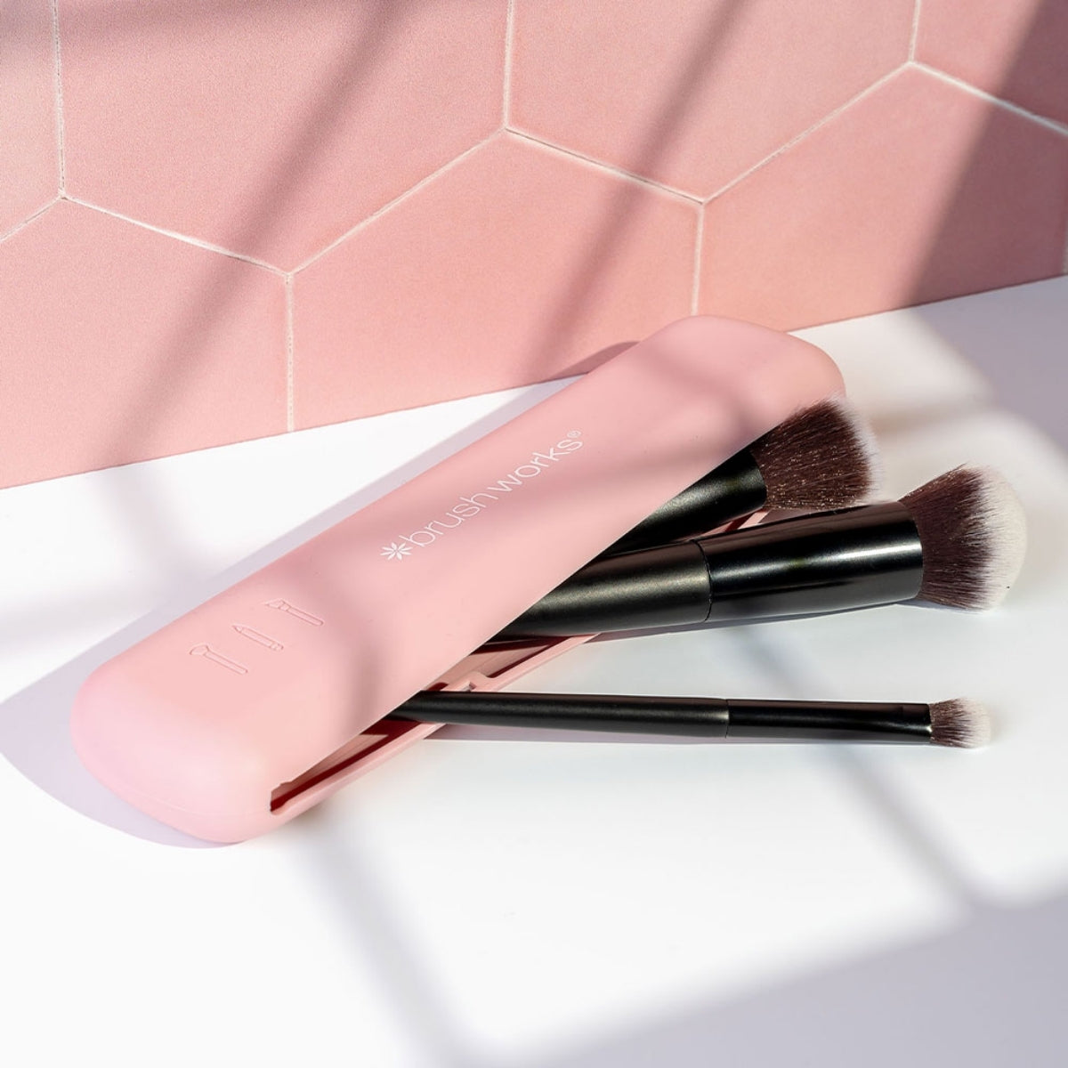Funda Protectora Silicona Para Brochas De Maquillaje Brushworks