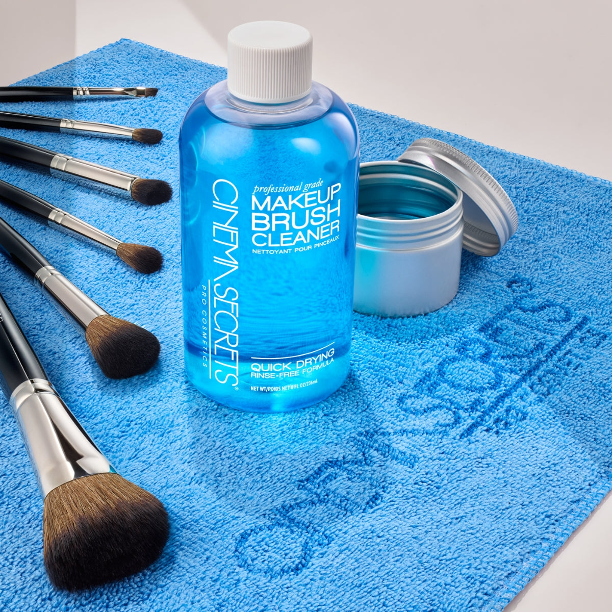 Kit Limpiador Brochas De Maquillaje Cinema Secrets