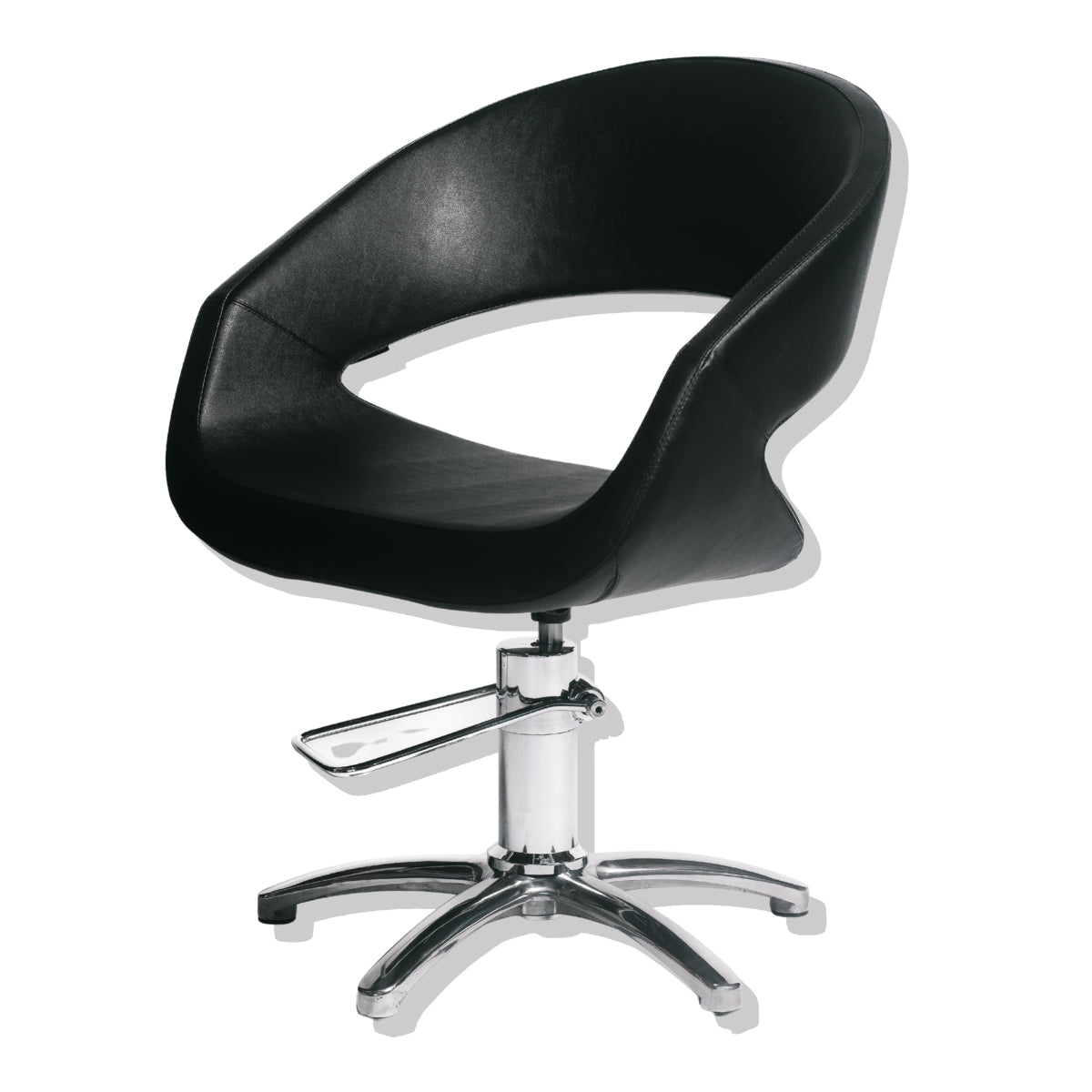 Sillon Caruso Negro Base Star Maletti