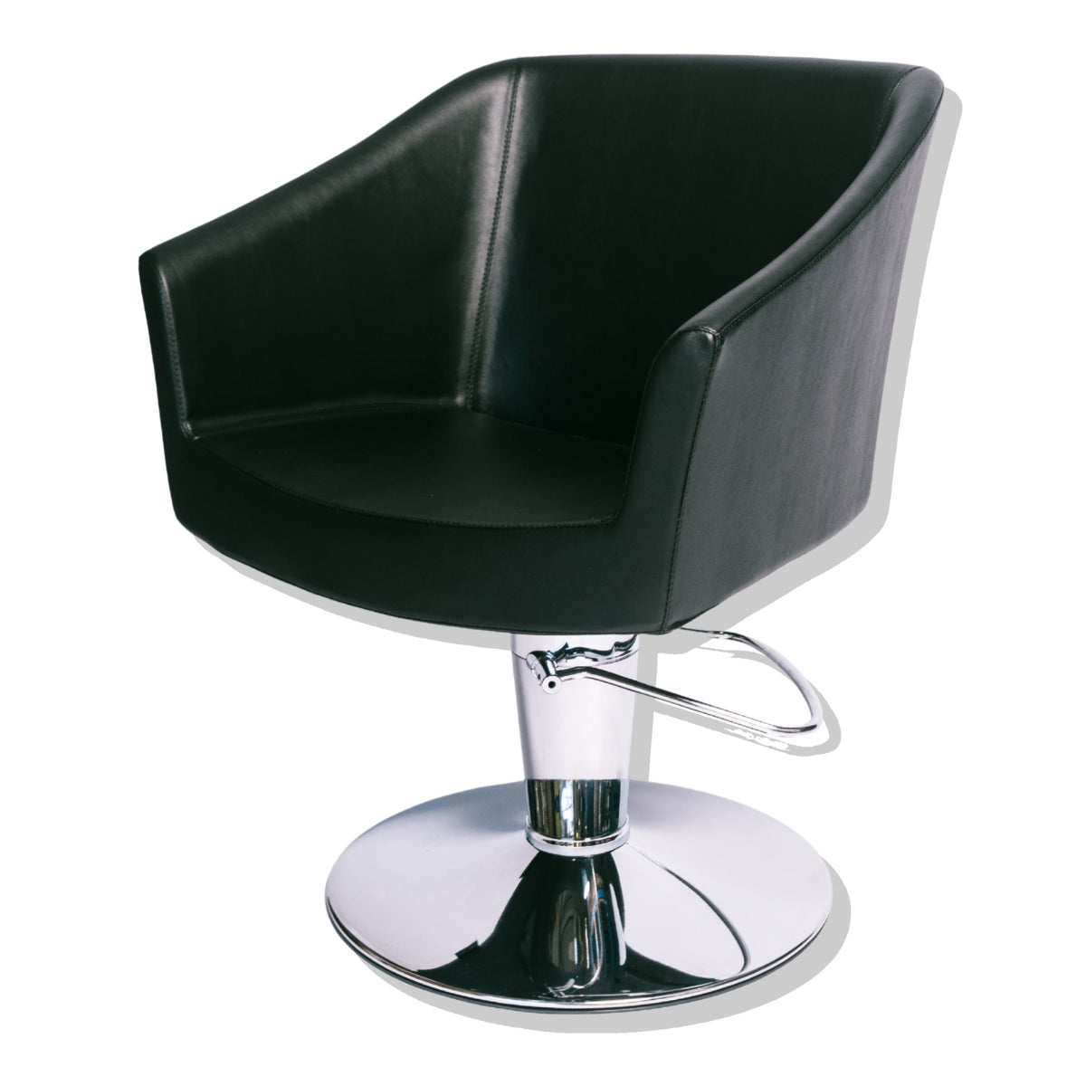 Sillon Gala Negro Base Ronde Maletti