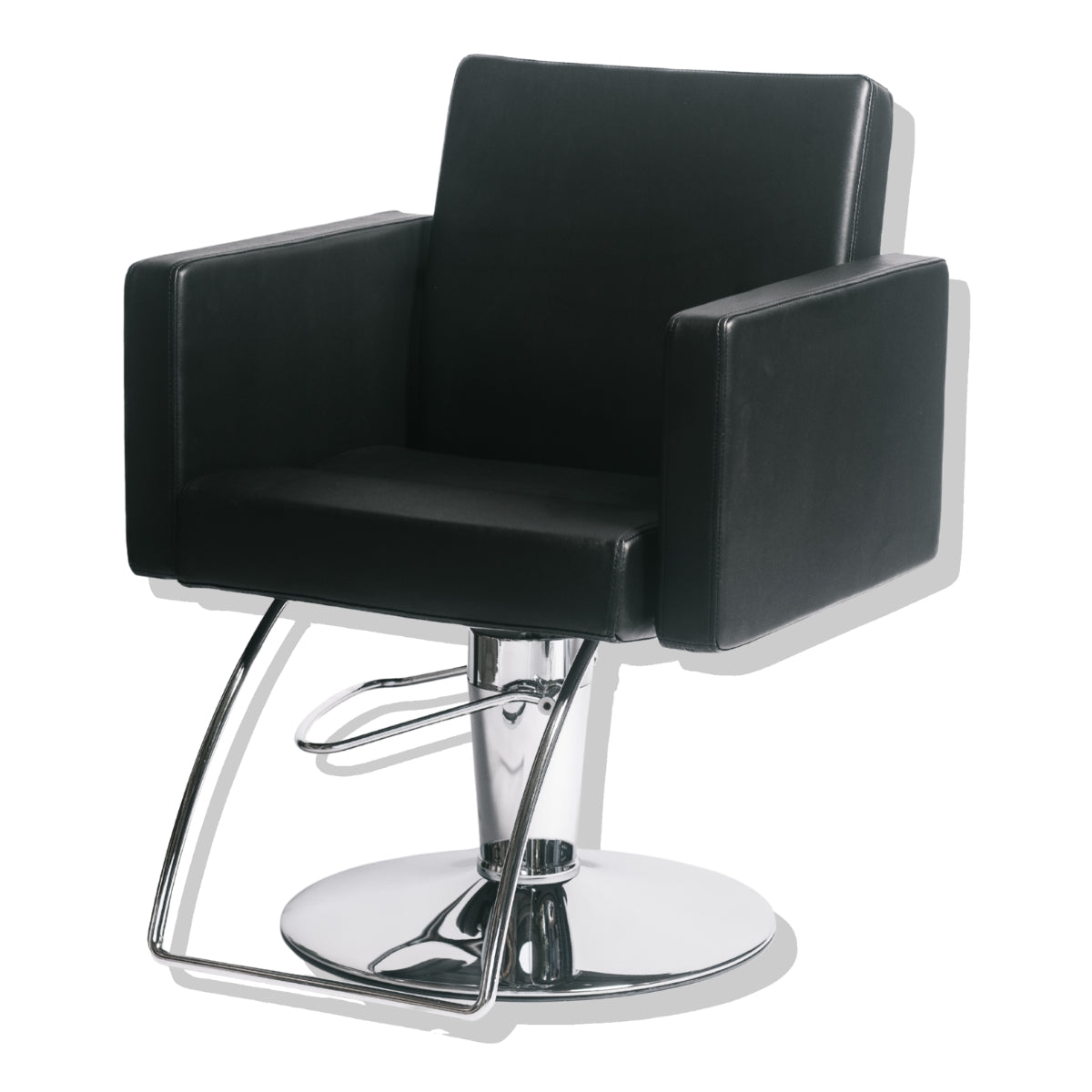 Sillon Rialto Negro Base Ronde Maletti
