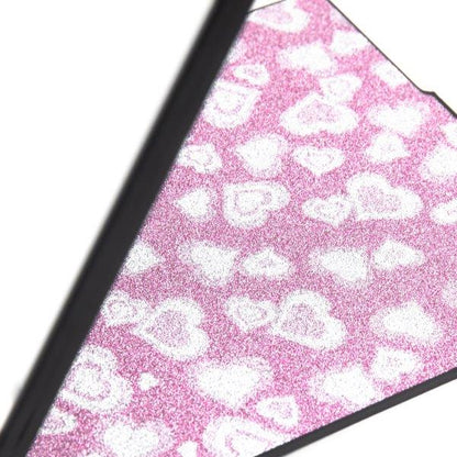 Espejo De Cartera Brillo Corazones Mimi