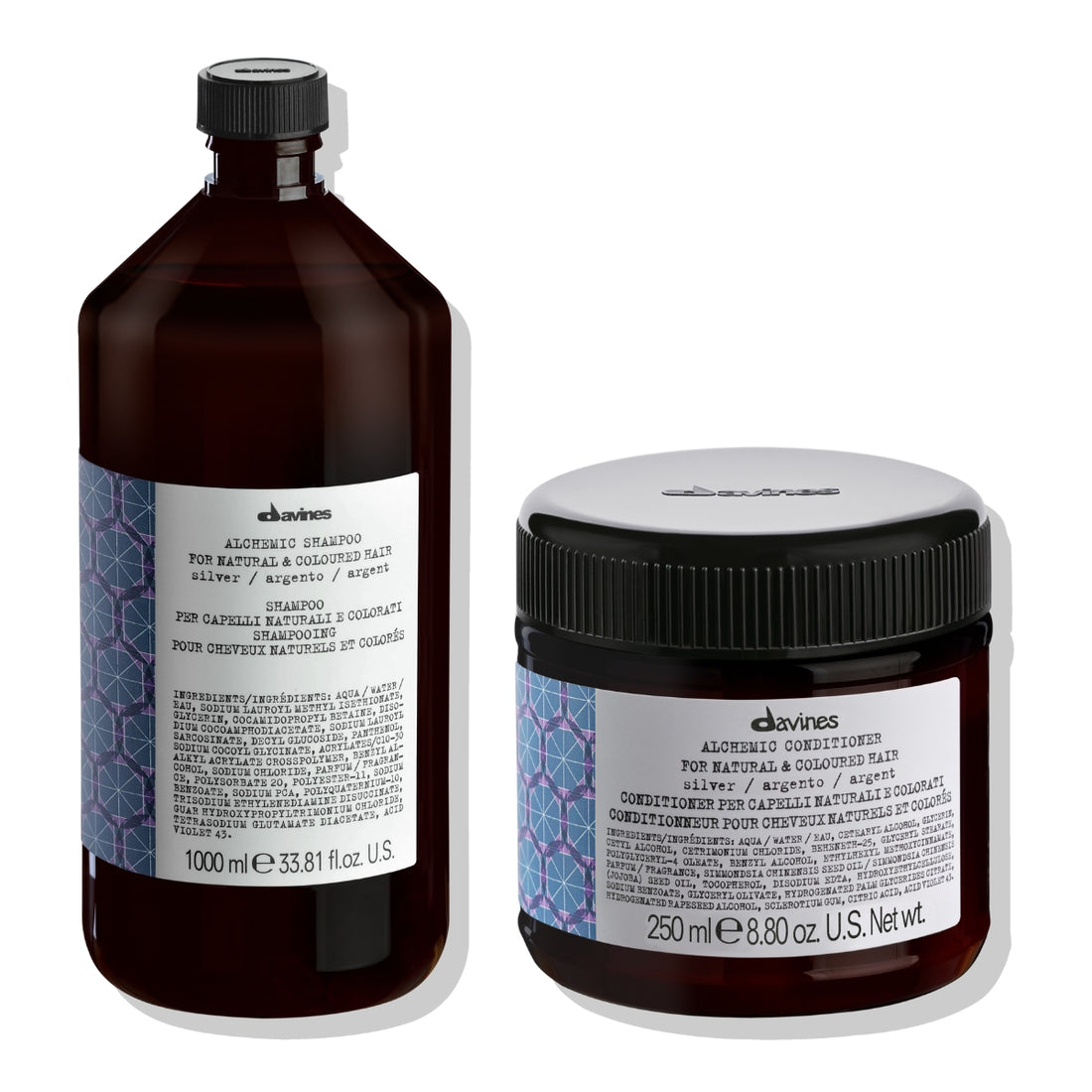Pack Shampoo + Acondicionador Silver Alchemic Davines