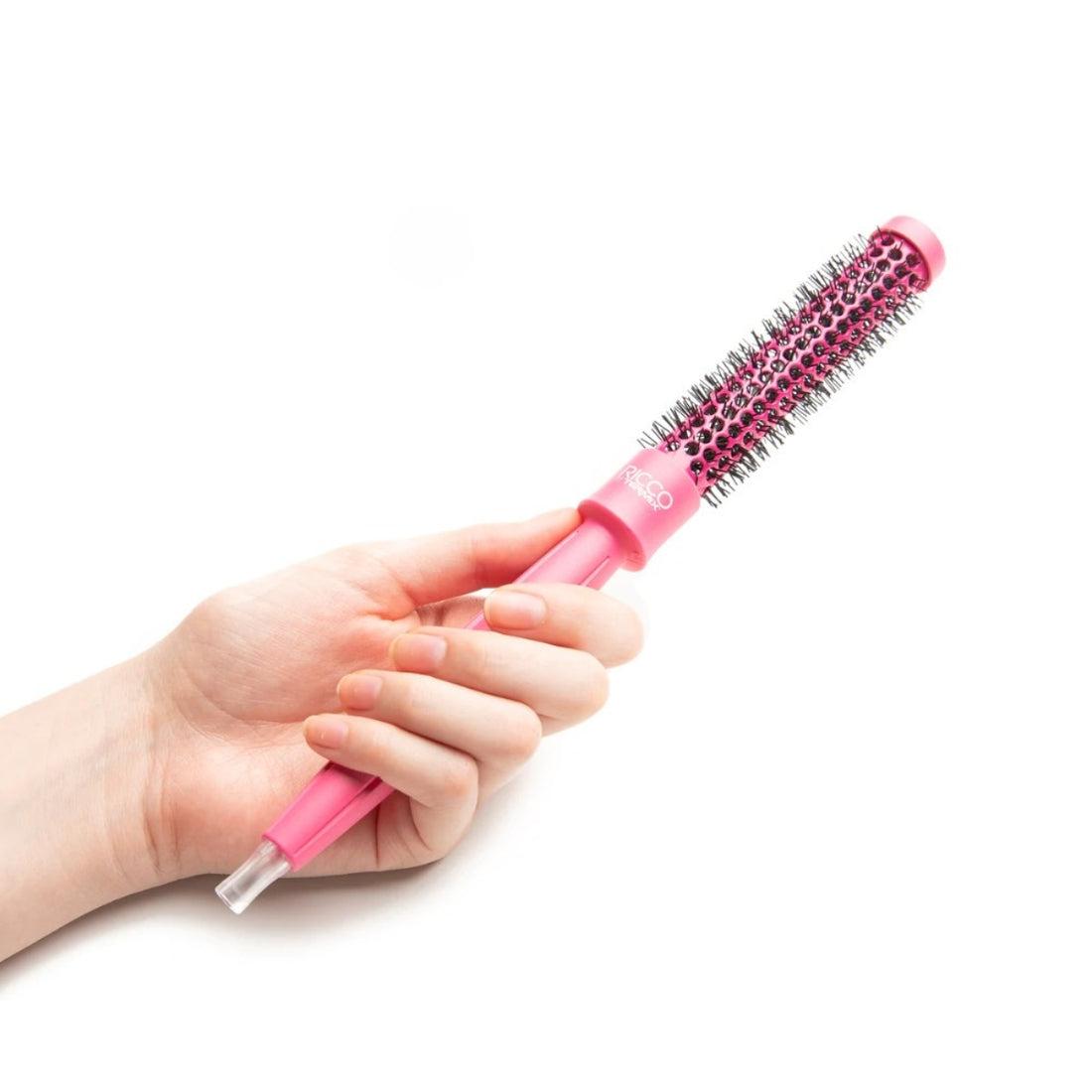Cepillo Térmico Rosa Ricco