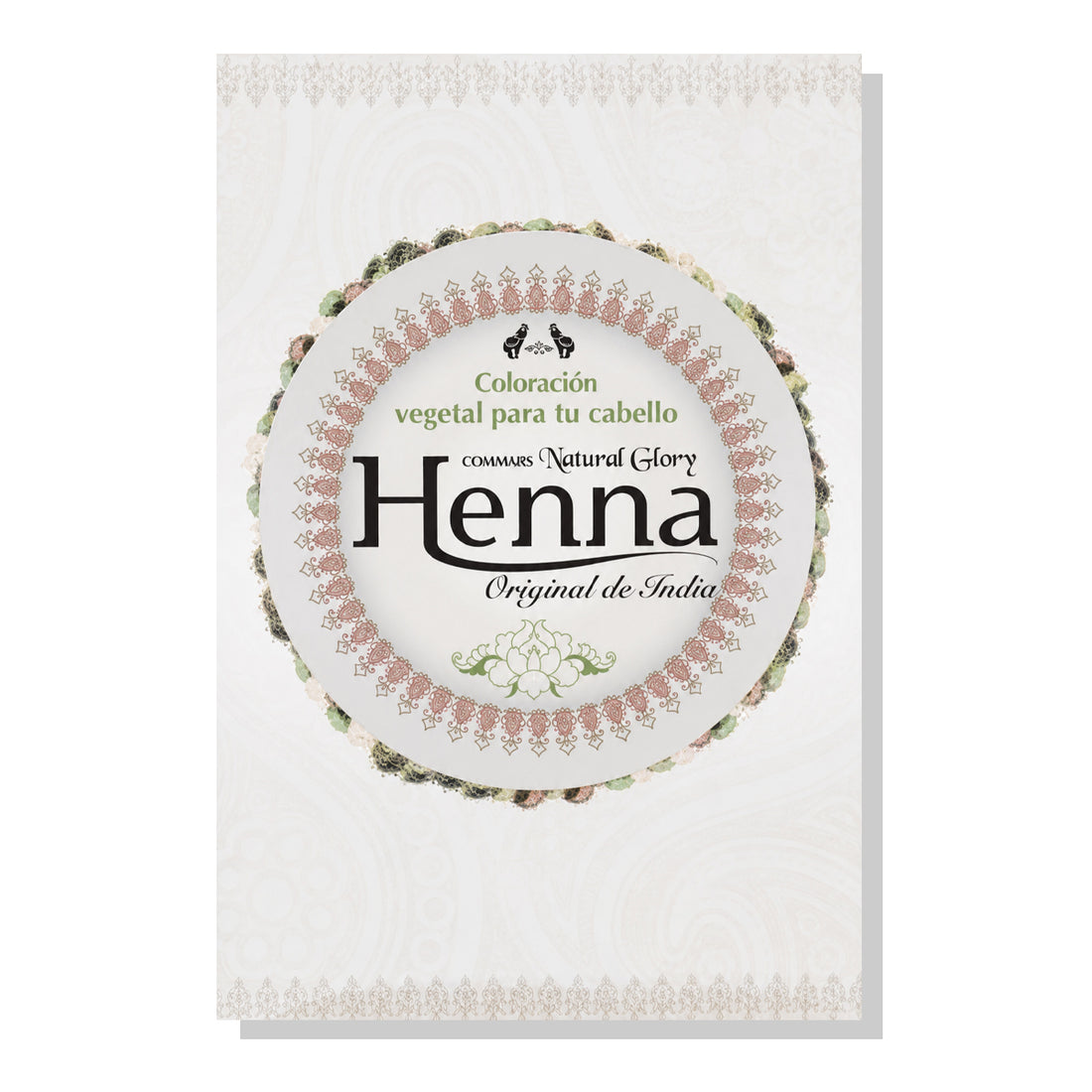 Tintura Semipermanente Henna En Polvo 50grs Commar