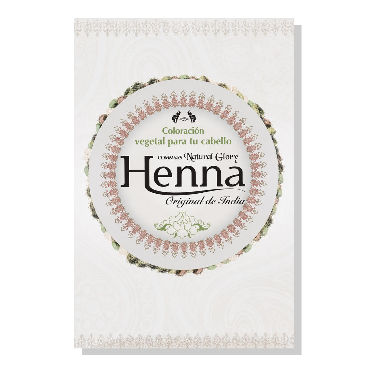 Tintura Semipermanente Henna En Polvo 50grs Commar