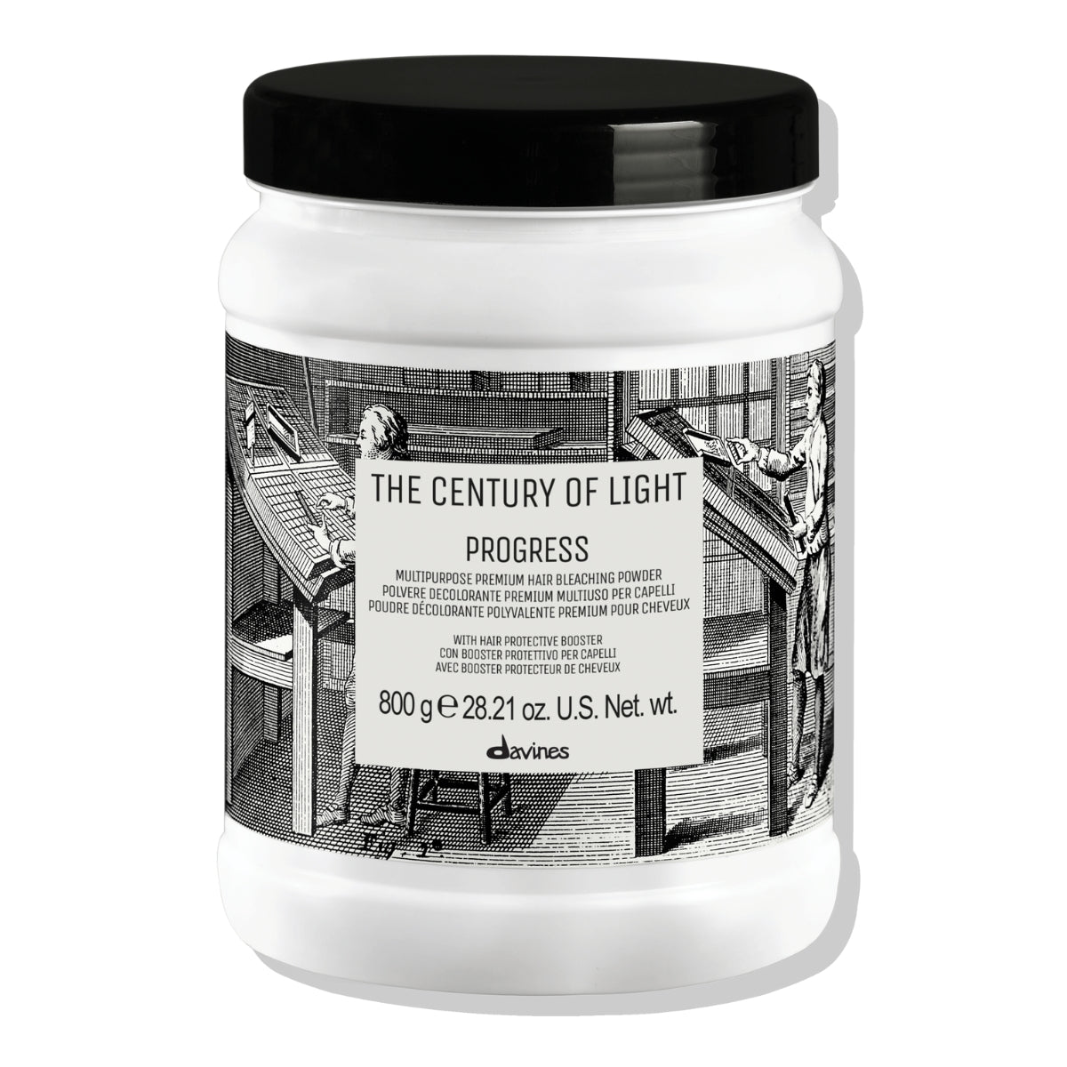 Decolorante Century Of Light Progress Davines - 800 GRS