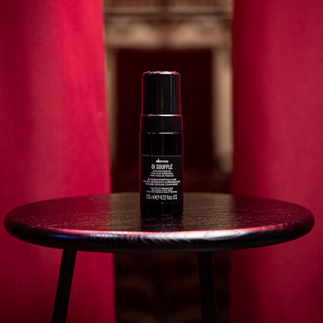 Mousse Voluminizante Sin Enjuague OI Soufflé Davines