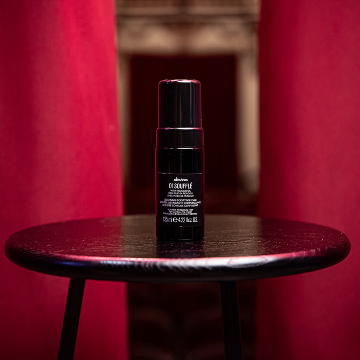 Mousse Voluminizante Sin Enjuague OI Soufflé Davines