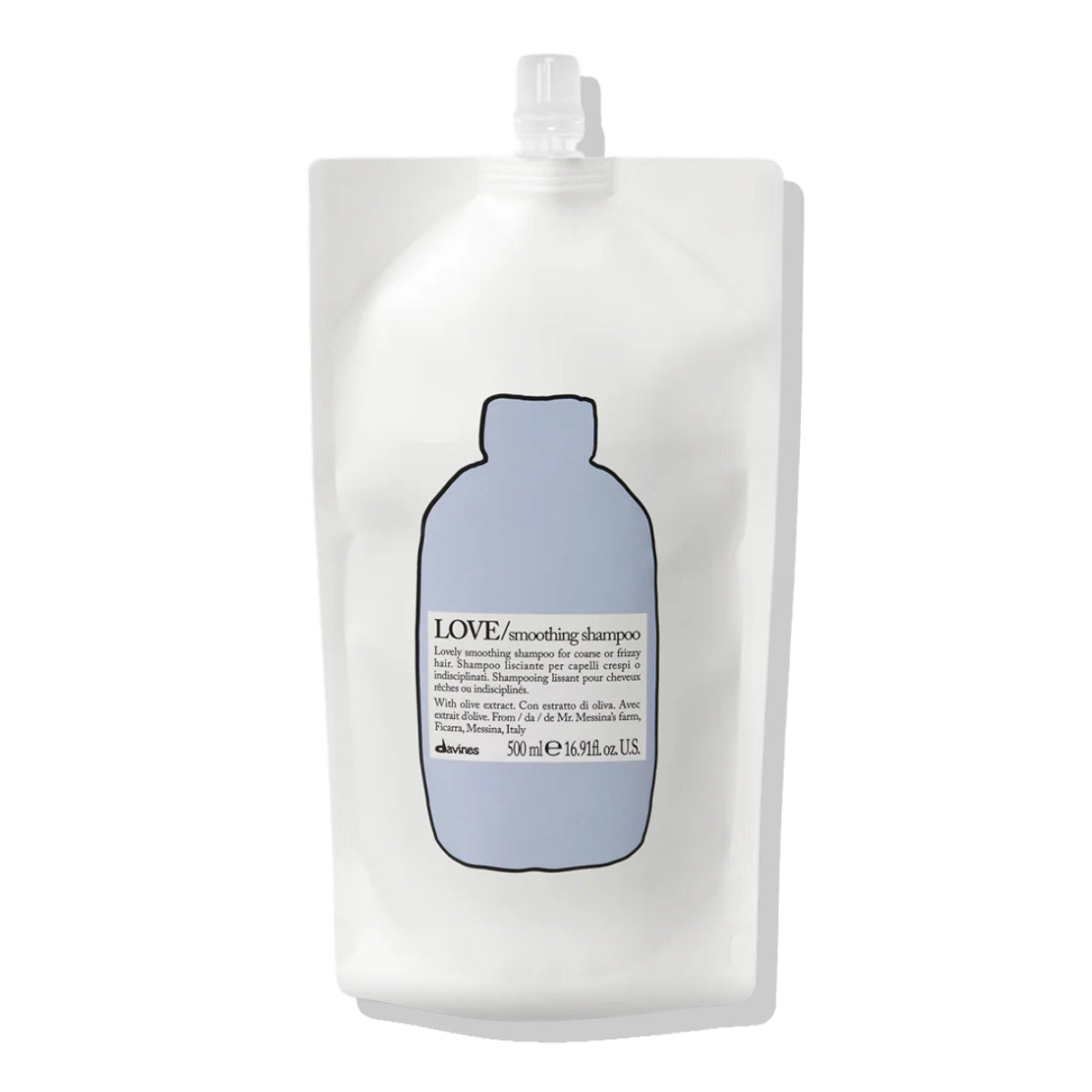 Refill Shampoo Anti Frizz Essential Love Smoothing Davines