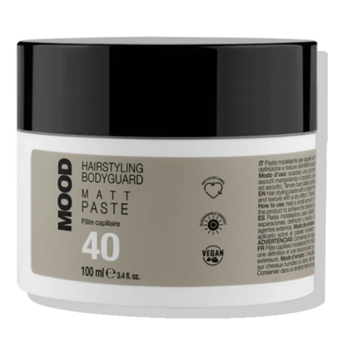 Cera Matte Fijación Media-Fuerte Hairstyling 40 Mood - 100 ML