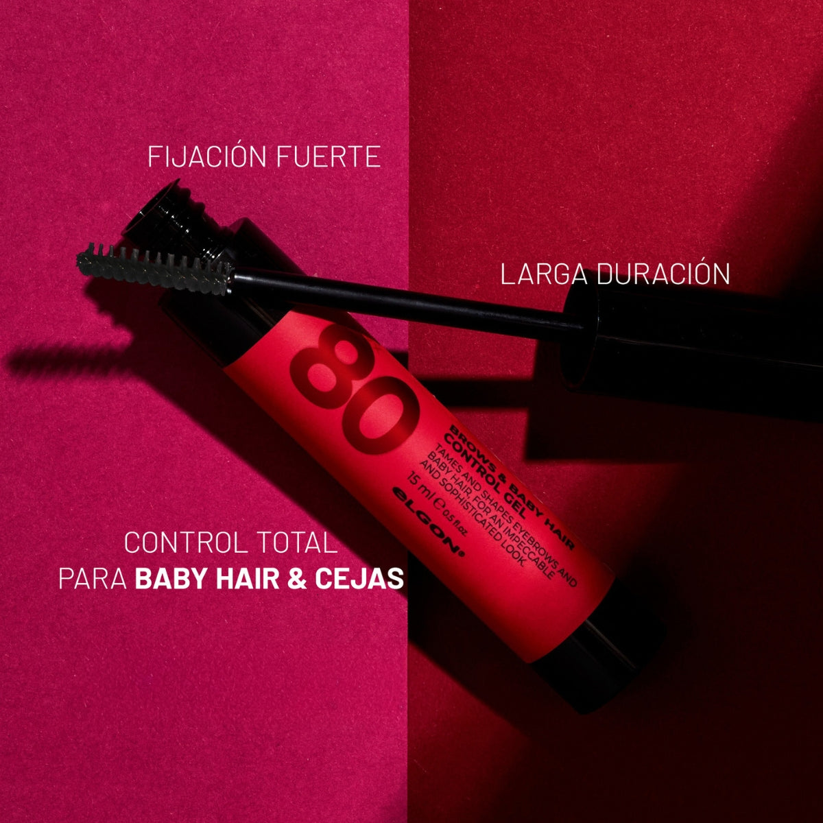 Gel Fijador Cejas y Baby Hair Affixx 80 Elgon