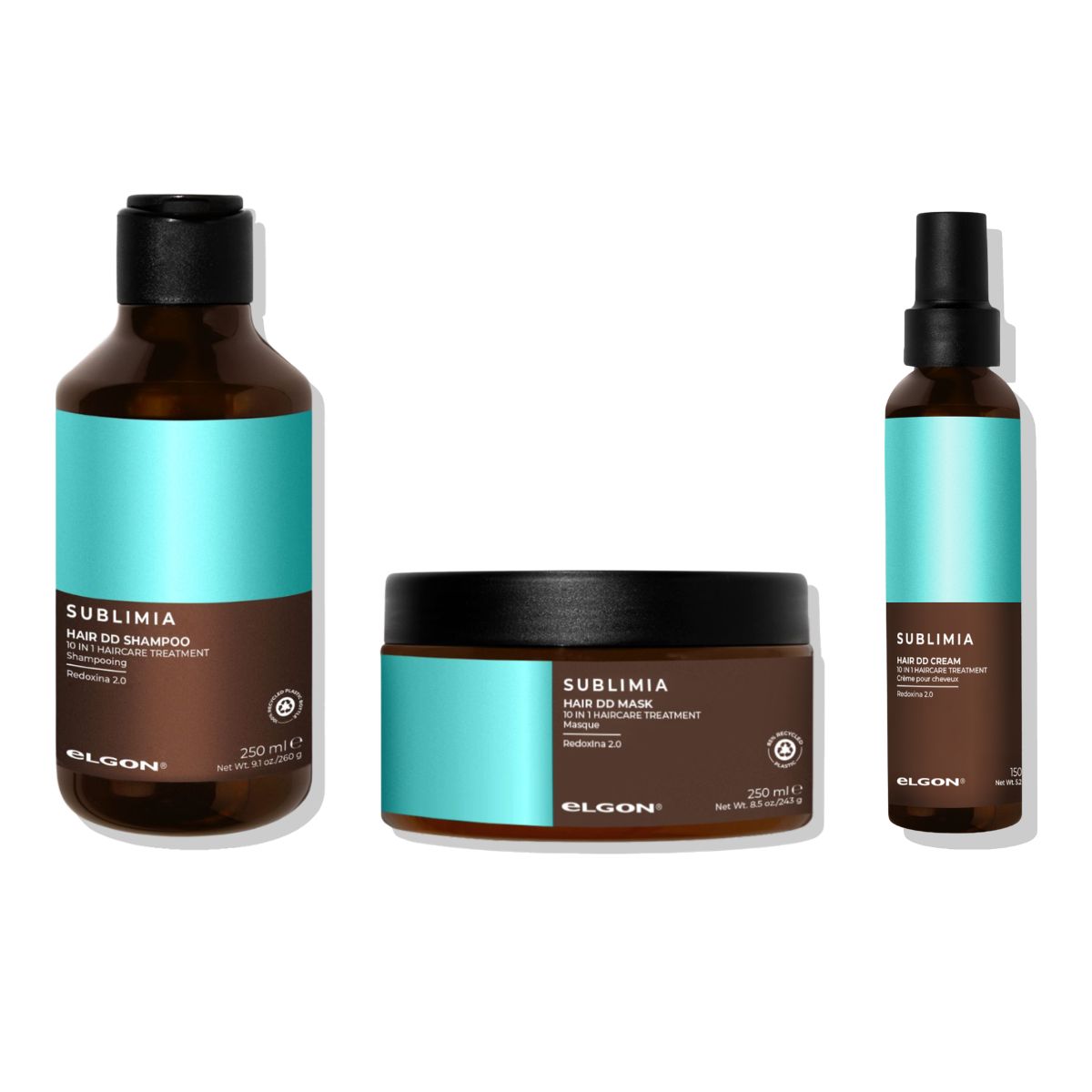 Kit Cuidado Capilar Nutritivo Sublimia Be The Light Elgon