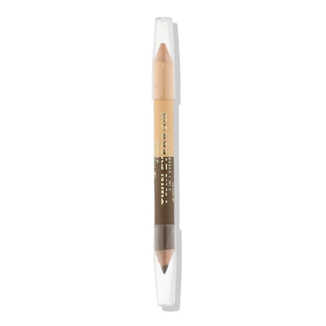 Lápiz Delineador Cejas Doble Punta Twin Florelle
