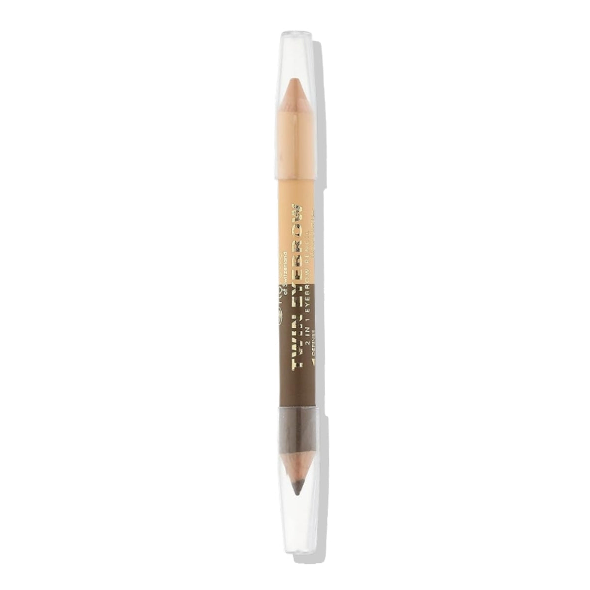 Lápiz Delineador Cejas Doble Punta Twin Florelle