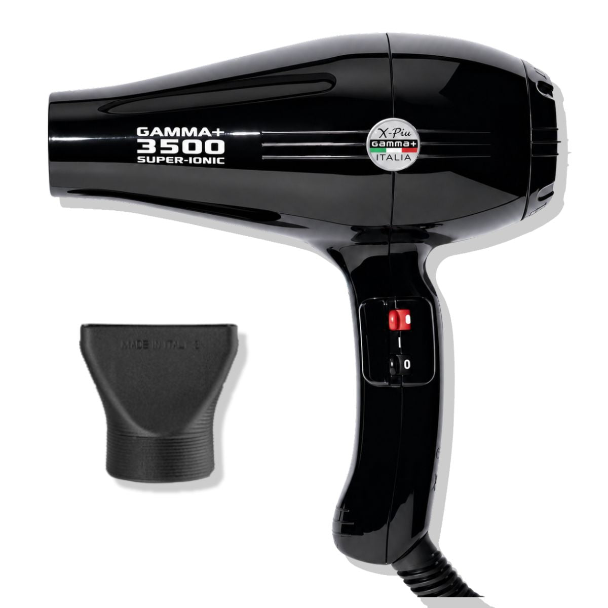 Secador Profesional Power 3500 Tormalionic Negro Gamma Piu