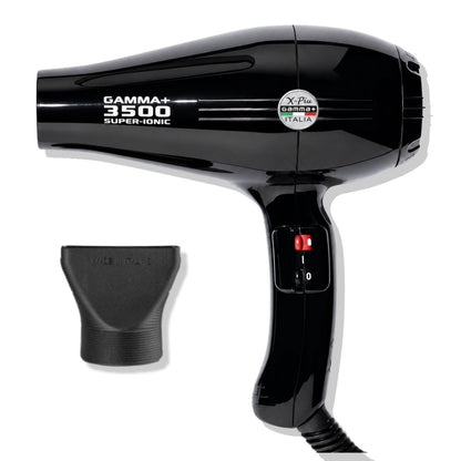 Secador Profesional Power 3500 Tormalionic Negro Gamma Piu