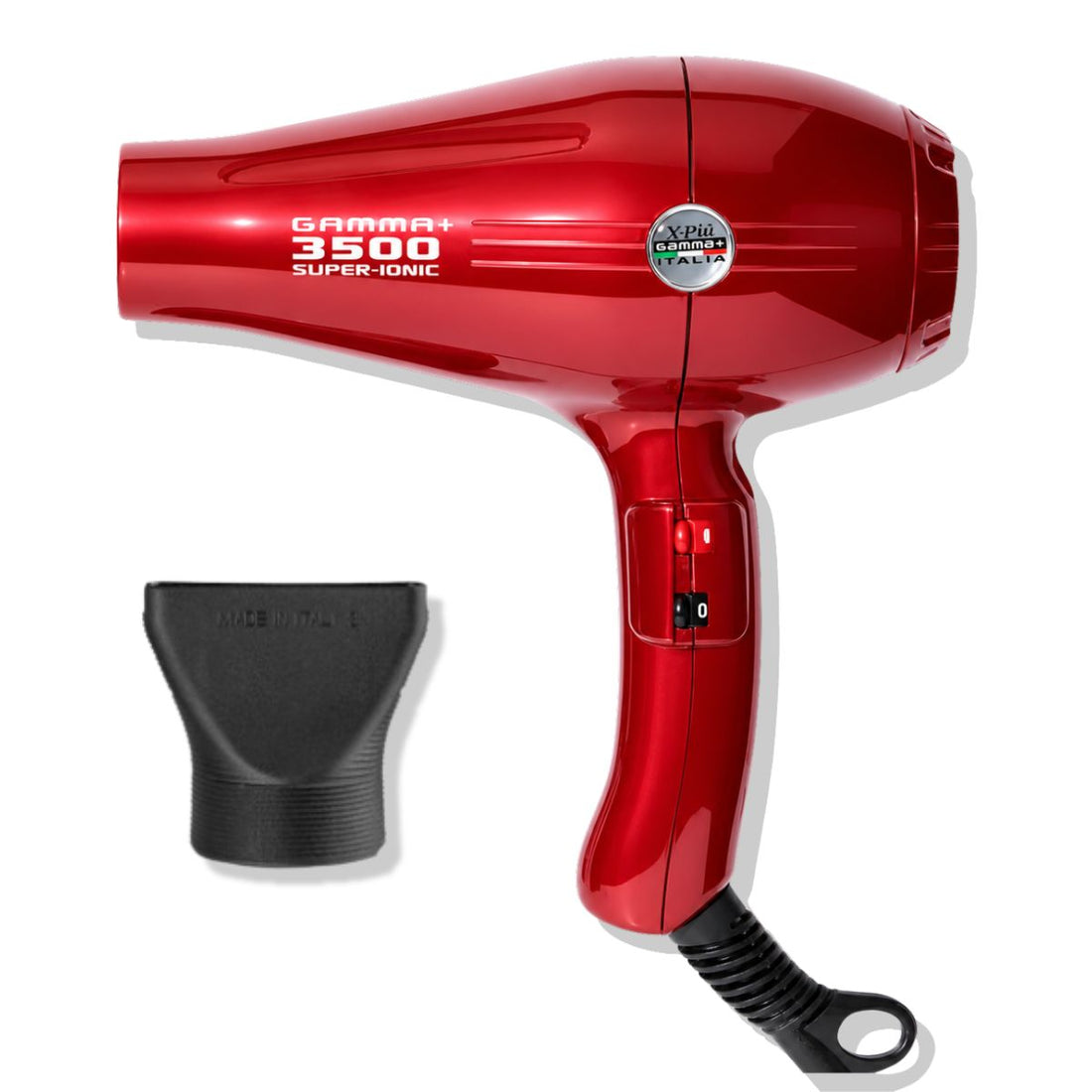 Secador Profesional Power 3500 Tormalionic Rojo Gamma Piu