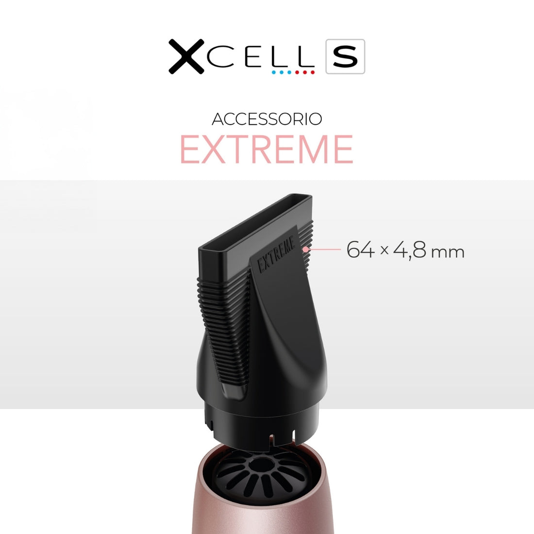 Secadora Profesional Xcell S Gold Rose Gamma Piu