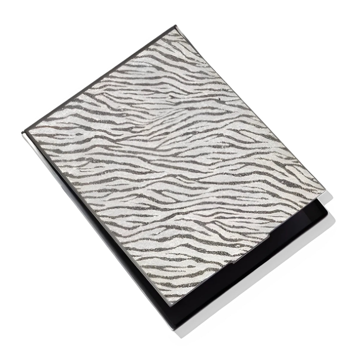 Espejo De Cartera Brillo Zebra Mimi