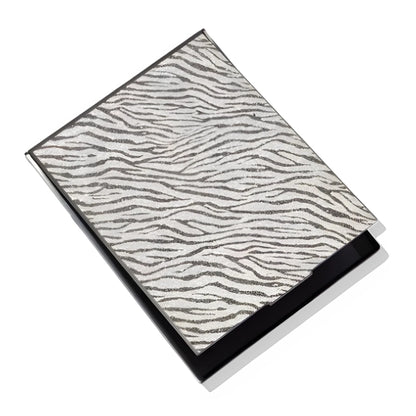 Espejo De Cartera Brillo Zebra Mimi