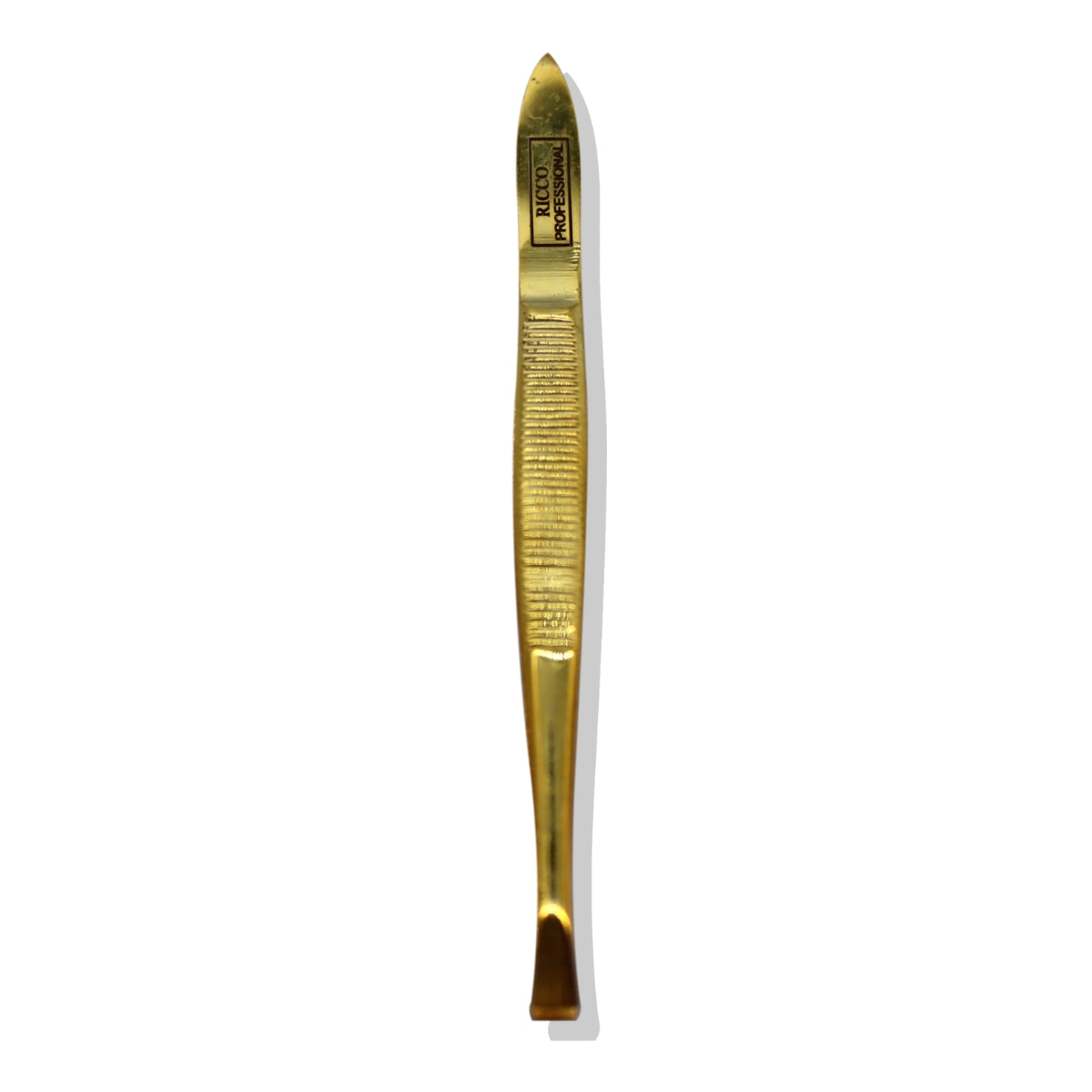 Pinza Cejas Dorada Mz-1114 Ricco