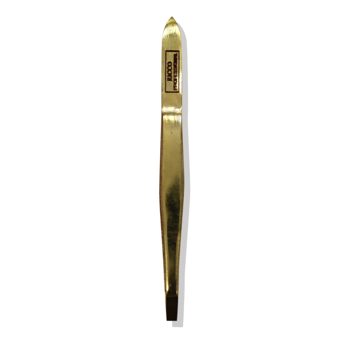 Pinza Cejas Dorada Mz-1120 Ricco