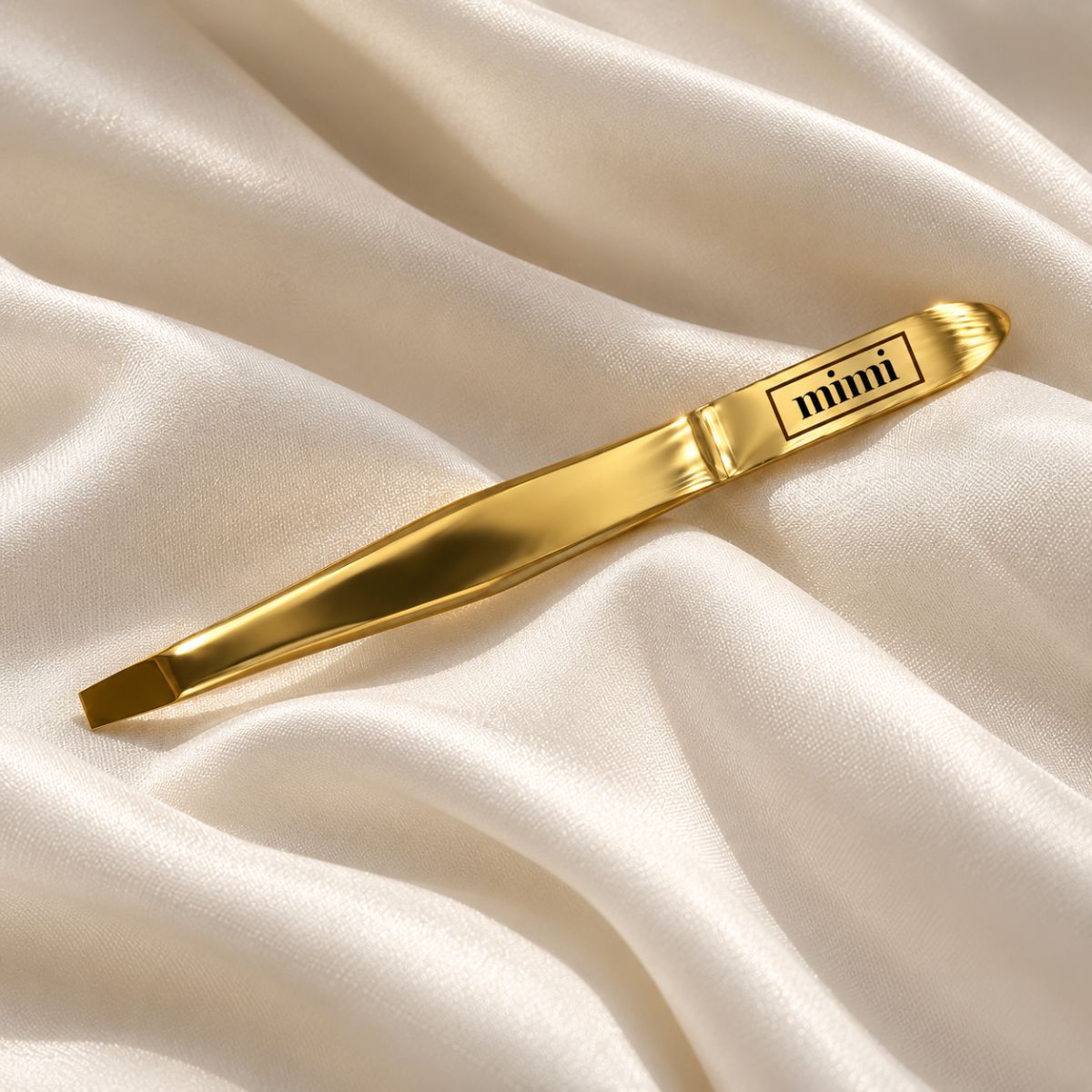 Pinza Cejas Dorada Mz-1120 Mimi