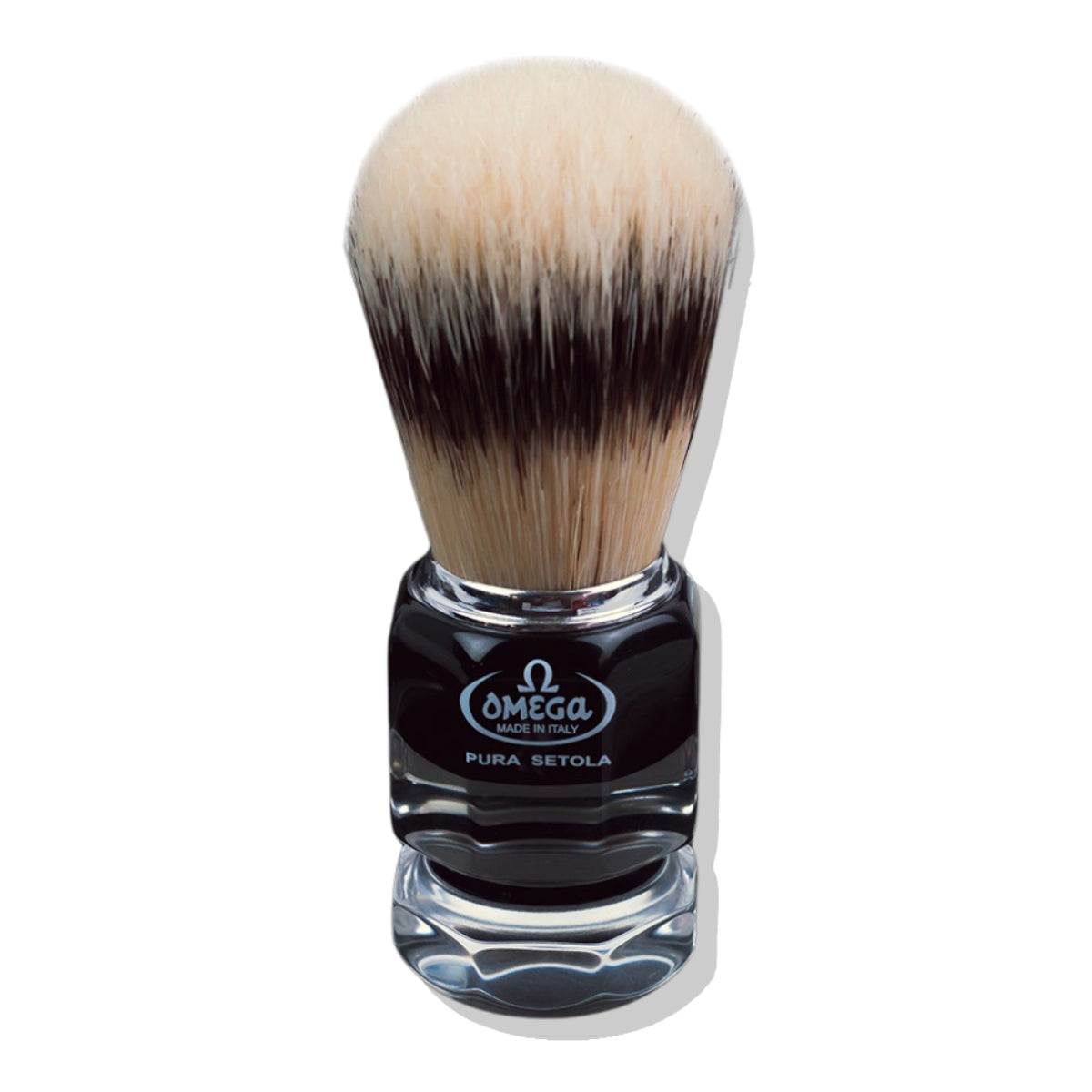 Hisopo De Afeitar De Lujo Omega - Negro