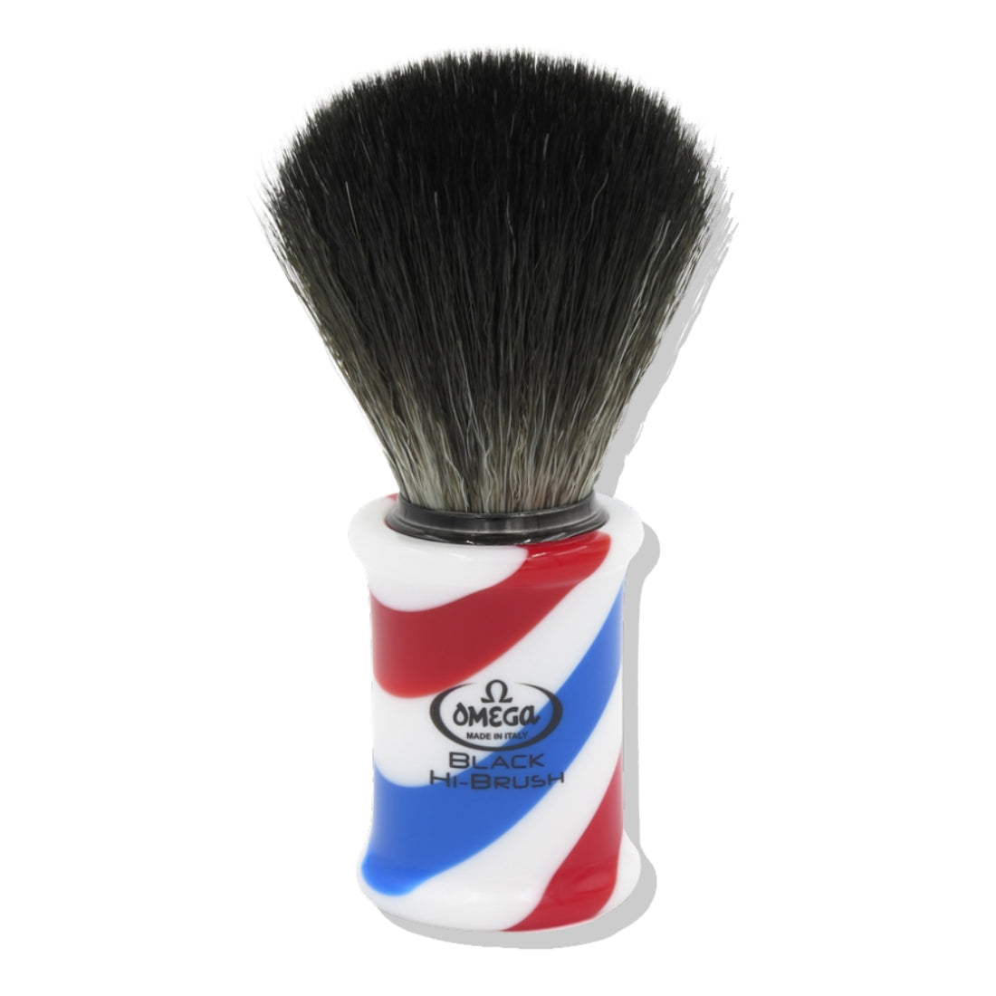 Hisopo De Afeitar Hi-Brush Barber Pole Omega