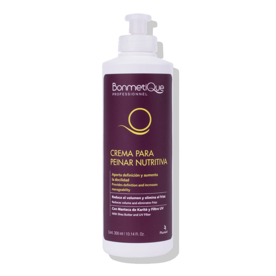 Crema De Peinar Antifrizz Karité Filtro Uv 300ml Bonmetique