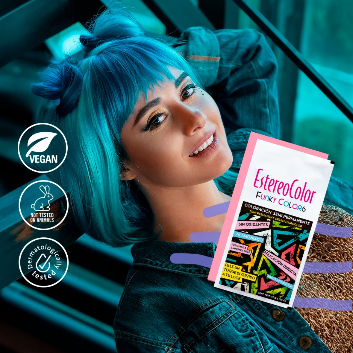 Tintura Semipermanente Funky Colors 47gr Estereocolor – Pichara