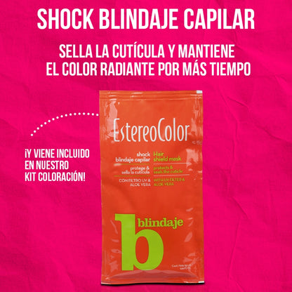 Mascarilla Capilar Shock Blindaje Filtro Uv Estereocolor