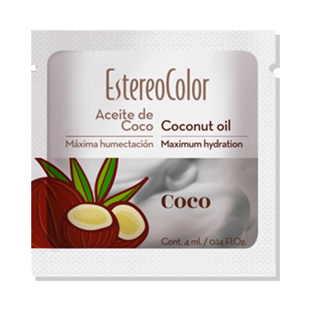 Aceite De Coco Estereocolor - 4 ML